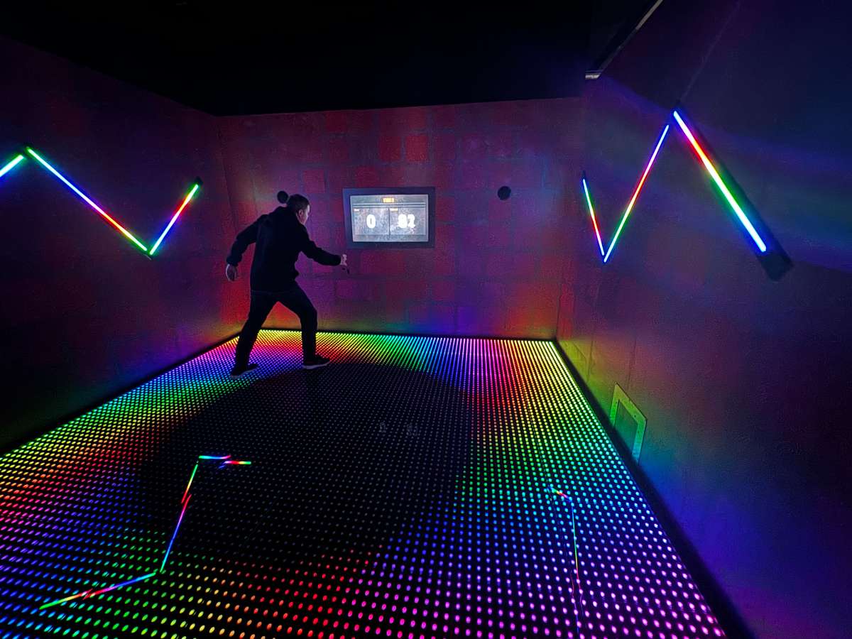Prison Island dance floor