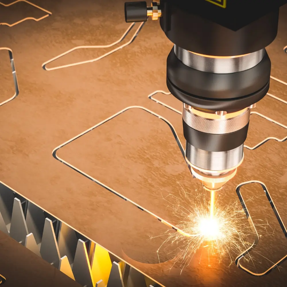 Industriell laserskärning